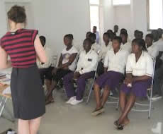 Teaching in Ghana